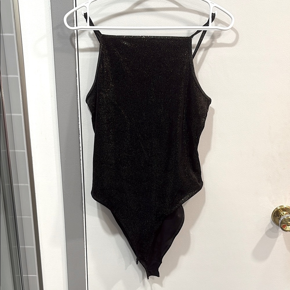 H&M Shimmering Black Kids Bodysuit